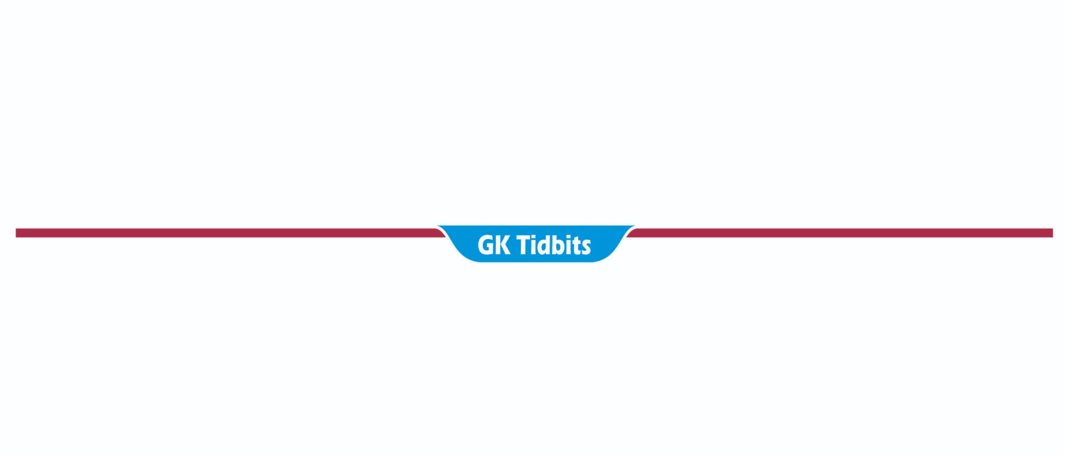 GK Tidbits