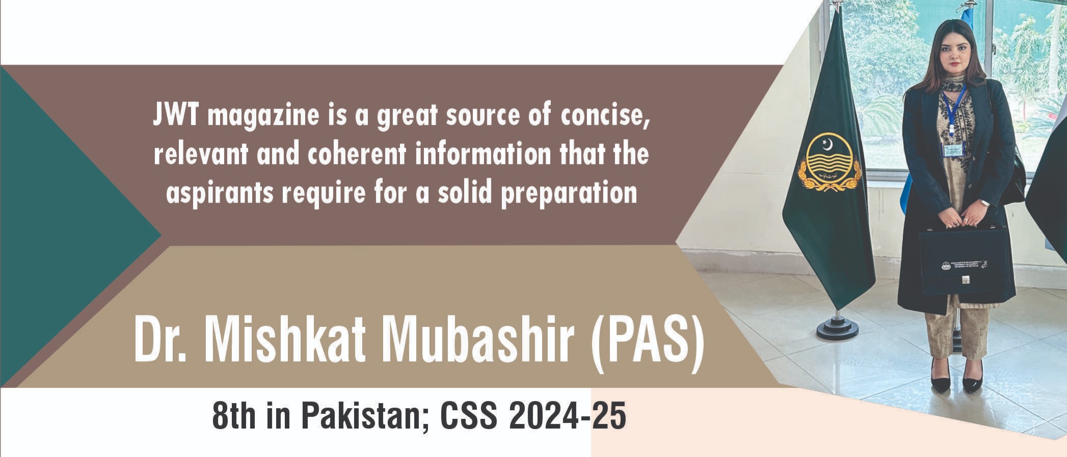 In Conversation with Dr. Mishkat Mubashir (PAS) 8th in Pakistan; CSS 2024-25